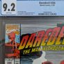 Daredevil Issue 195 and 286 CGC 9.8 Bullseye Certified Graded Comic Framed DC Marvel Image 3