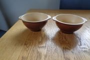 French Vintage "Emile Henry Bowls x 2 for Sale