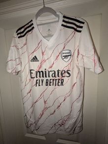 Arsenal 2020/21 Away Shirt - Aubameyang 14 Men's L.