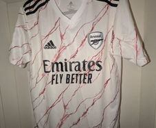 Arsenal 2020/21 Away Shirt - Aubameyang 14 Men's L.