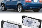 LED Number Plate Light for BMW E82 E88 E90 E91 E92 E93 E39 E60 E61 F07 F10 F11 F18 X1 E84 X3 F25 X5 E70 E72 F15 X6 E71 E72, License Plate Light Built-In Canbus Error Free, 2Pcs