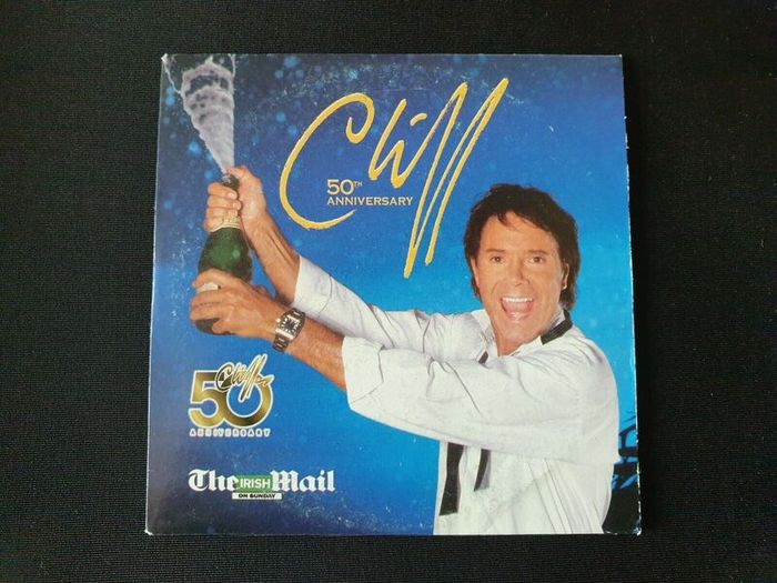 Cliff Richard CD album 50th Anniversary Congratulations Move It Carrie Visions