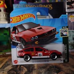Alfa Romeo GTV6 3.0 ! Red Variant ! HW Retro Racers ! 2022 ! Hot Wheels ! Mattel !