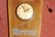 I Perfer Afton 1950s Wall Clock
