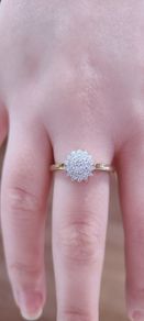 Madison Avenue 9ct Yellow Gold Diamond Band Ring