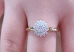 Madison Avenue 9ct Yellow Gold Diamond Band Ring