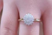 Madison Avenue 9ct Yellow Gold Diamond Band Ring