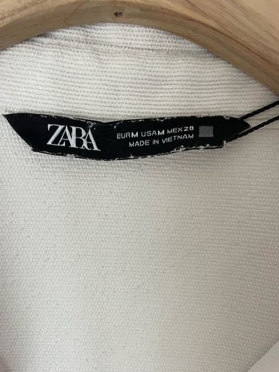 shirt zara medium stone shade cord shirt size med