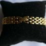 18Ct Gold Plated Bracelet Bangle L-8"  11,6g Image 4