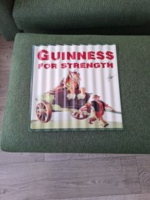 Guinness Corrugated Guinness For Strength Sign