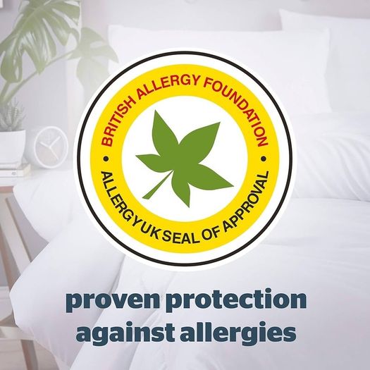Anti Allergy Single Duvet 10.5 Tog - All Year Round Winter Quilt Duvet Anti-Bacterial and Machine Washable - Single Bed