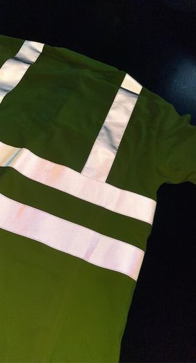 Hi Vis short sleeve polo - medium