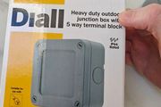 Diall Grey Water resistant Weatherproof junction box