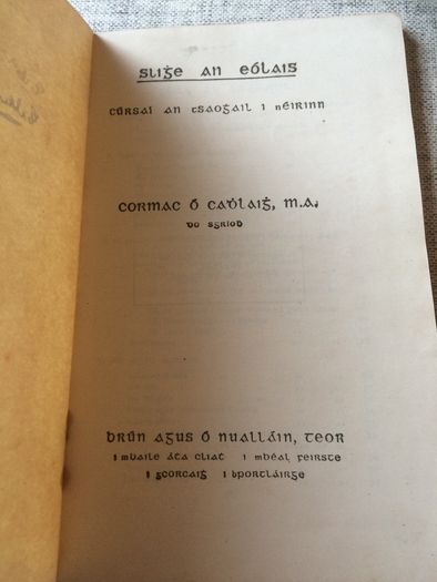 Rare Irish Book