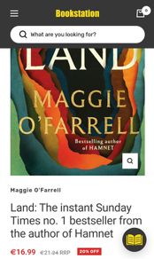 LAND by Maggie O'Farrell