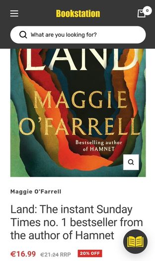 LAND by Maggie O'Farrell