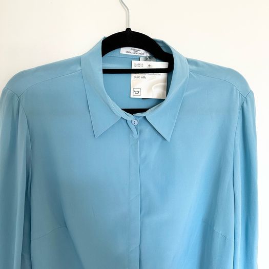 Brand new M&S silk shirt UK18