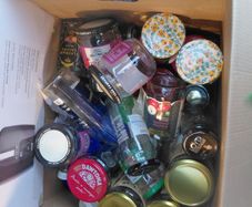 Free Box of Jam Jars with Lids
