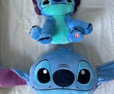 Stitch toy and cushion