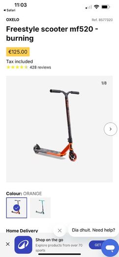 Decathlon OXELO Freestyle scooter
