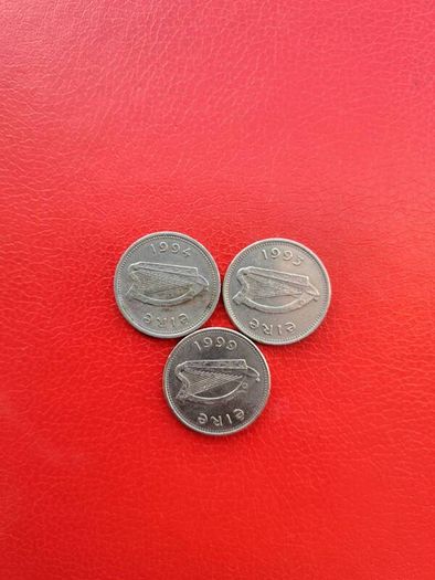 3 X 1990 Irish 10p