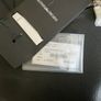 Emporio Armani Black Leather Messenger Bag Image 2