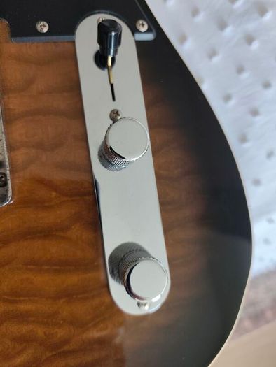 Telecaster - amber quilt