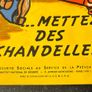 Original 1950's French Safety Poster Image 6