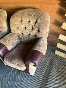 pair of arm chairs