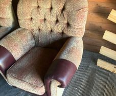 pair of arm chairs