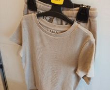 Marks and Spencer boys T shirt & shorts set
