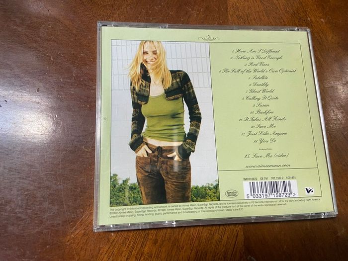 Aimee Mann Bachelor No. 2 CD