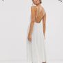 ASOS white sequin midi dress Image 3