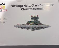 LESDIY Star Wars Christmas Star Destroyer (Alternate Lego Brand)