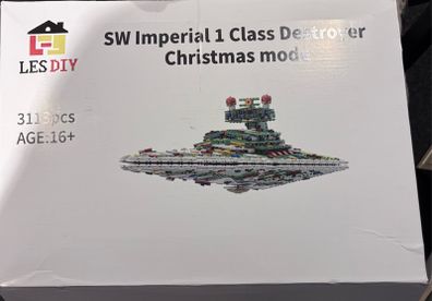 LESDIY Star Wars Christmas Star Destroyer (Alternate Lego Brand)