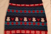 Girl's Christmas skirt, age 10-11