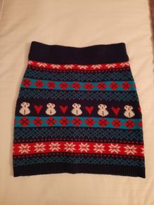 Girl's Christmas skirt, age 10-11