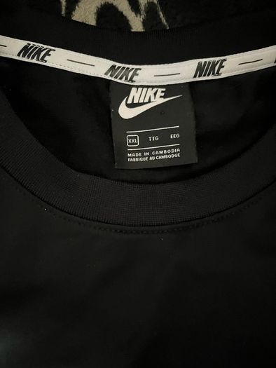 Nike air max jumper sweatshirt zip pocket size xxl