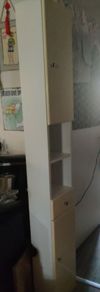 storage bathroom cabin