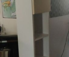 storage bathroom cabin
