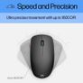 HP 230 Wireless Keyboard and Mouse Combo Set, 2.4 GHz Wireless USB-A Nano Receiver, Up to 1600 dpi, Up to 16 Months Battery Life - Black Image 4