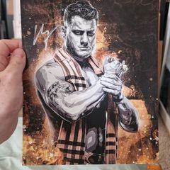 AEW MJF Autograph