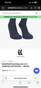 DexShell Waterproof Socks