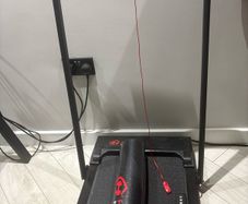 Walking pad with remote , handle bar and never used mat