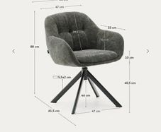 Kave home Swivel Chair
