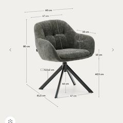 Kave home Swivel Chair