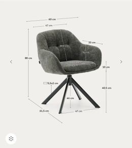 Kave home Swivel Chair