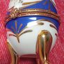 Vintage Egg Shaped Trinket Box Image 2