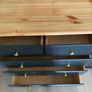 Large Refurbished Solid Pine Chest of Drawers Image 4