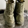 Dr Martens / Docs , Size 5, 1460 Pascal Viper, Light Grey, 2144505 Image 3